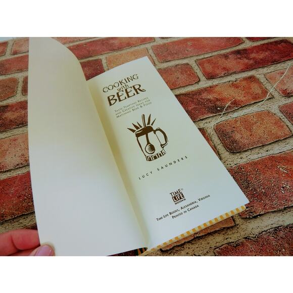 Vtg 1996 - Cooking With Beer - Lucy Saunders - Time-Life PB SC Cookbook - Picture 9 of 11
